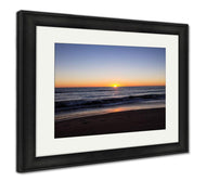 Framed Print, Sunrise Virginia Beach