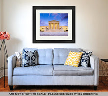 Load image into Gallery viewer, Framed Print, United States Supreme Court Building In Washington Dc USA