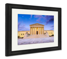 Load image into Gallery viewer, Framed Print, United States Supreme Court Building In Washington Dc USA