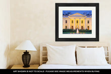 Load image into Gallery viewer, Framed Print, Washington Dc At The White House