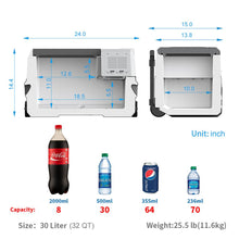 Load image into Gallery viewer, ACOPOWER R30A  Solar Fridge Freezer, 32 Quarts